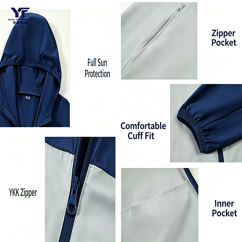 Cooling Breathable UPF50+ Sun Protection Shirt
