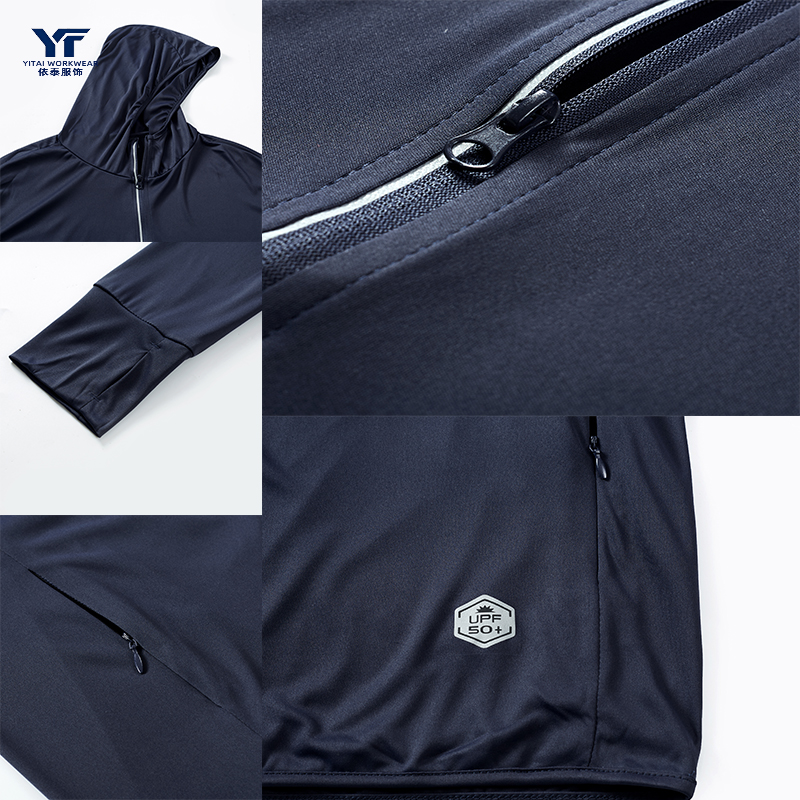UPF50+ Basic Sun Protection Hoodie