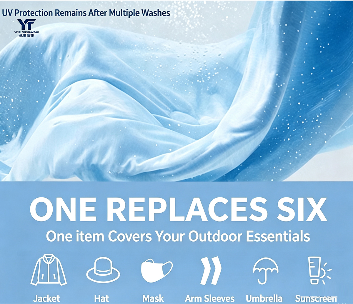 Cooling Breathable UPF50+ Sun Protection Shirt(图3) Anti-ultraviolet Sun Protection Clothing.jpg