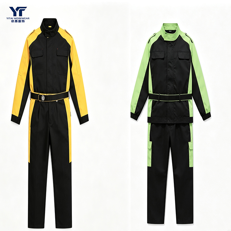 Durable Oil-Resistant Repair Shop Mechanic Coveralls
