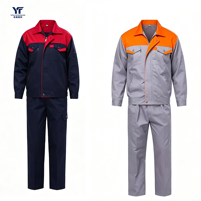 Durable Cotton Polyester Construction Worker Clothes