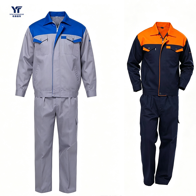 Durable Cotton Polyester Construction Worker Clothes