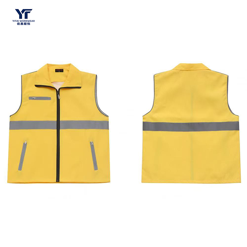 Fashion Casual Multi Pocket Reflective Vest