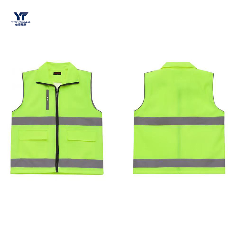 Color blocked Hi Vis Reflective Vest 