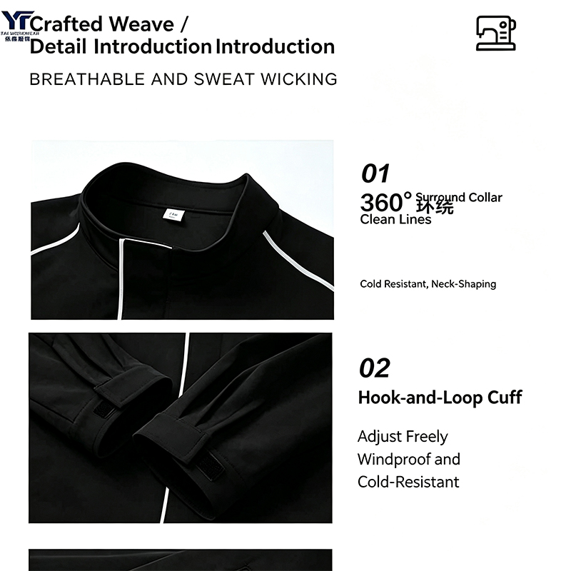 Thickened Warm Winter Work Polo Shirt 