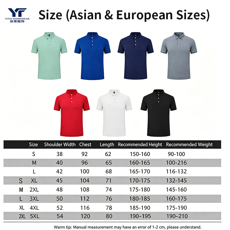 Embroidery Logo Business Office Work Polo 