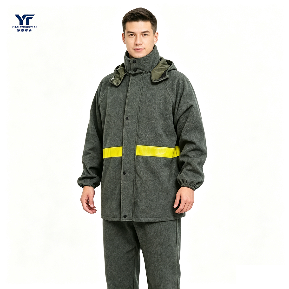 Knitted Fabric Suit Rainproof Workwear