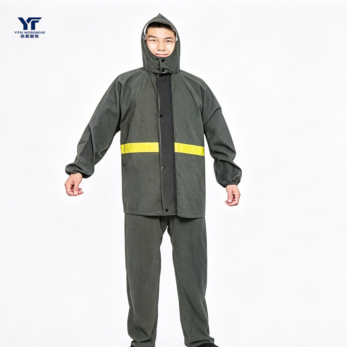 Knitted Fabric Suit Rainproof Workwear