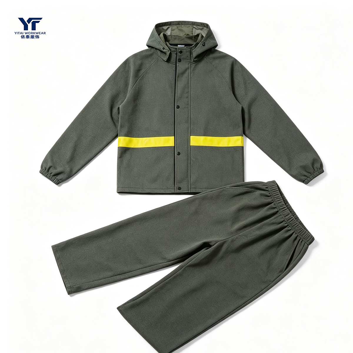 Knitted Fabric Suit Rainproof Workwear